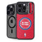 NBA Detroit Pistons Distressed iPhone 13 Pro Kickstand Case